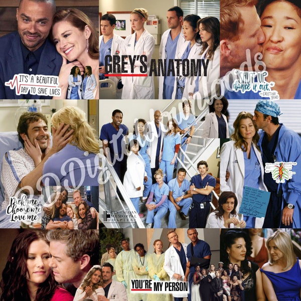 Grey's anatomy Digital Wrap