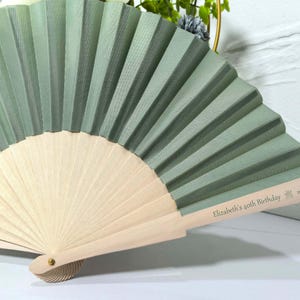 Personalized custom made handmade wooden fan,wedding personalized gift,wedding fan,ventaglio di legno,party gift,dance team custom fan,gifts