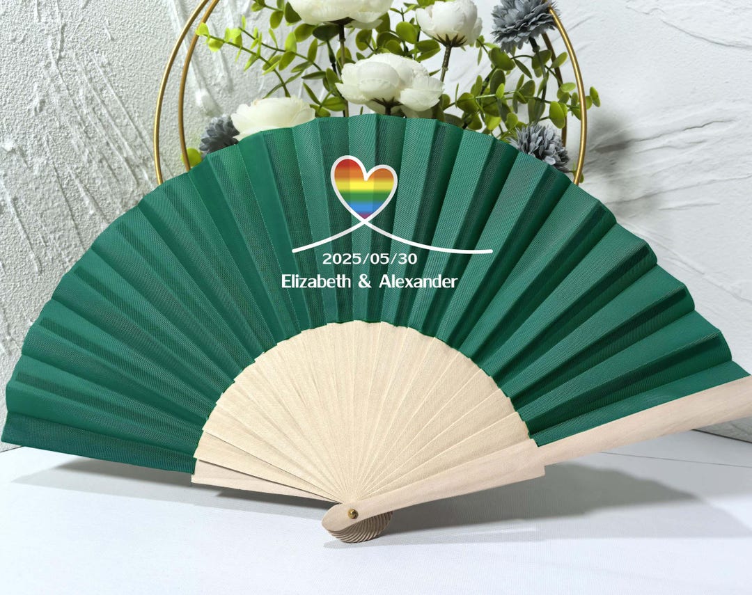 Customised Traditional Fan Personalized Custom Handmade Oxford Cloth Wooden Fan,ventaglio Di Legno ...