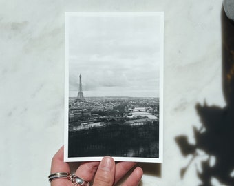 Postkarte Paris schwarzweiß
