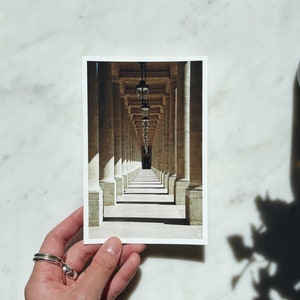Postkarte Paris Säulen