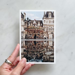 Carte postale Paris Hôtel de Ville
