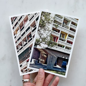 Coffret de cartes postales Le Corbusier | Ensemble de 2