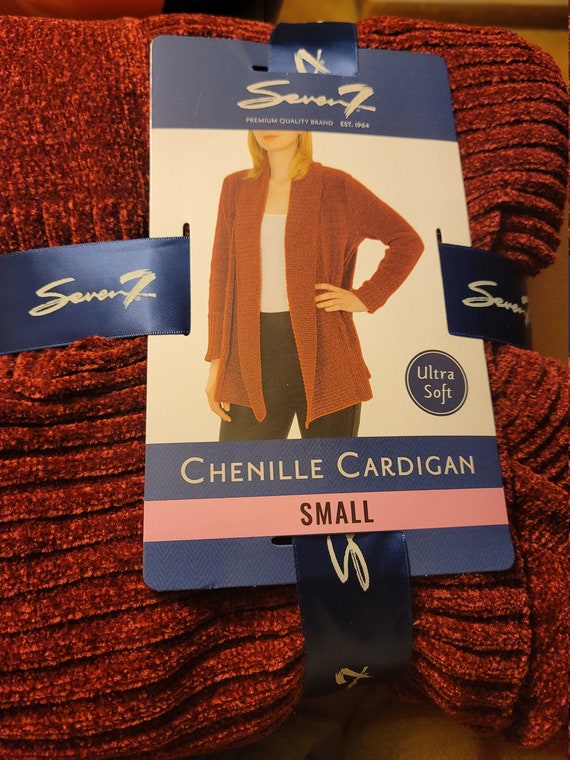 Sm Chenille Cardigan Sweater - Etsy