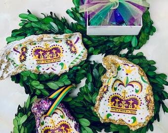 Mardi Gras Crown Ornament - Etsy