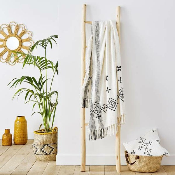 Echelle decorative en bois 150 Cm