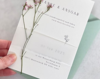 Modern, special wedding invitation, classic, simple wedding invitation