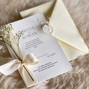 Personalized Wedding Congratulations Card | Modern Wedding Card for Guests