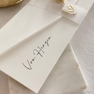 Gutscheinverpackung Geldverpackung Geschenkumschlag Hochzeit Geburtstag Bild 8