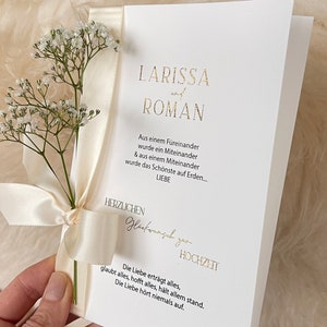 Personalized wedding congratulations card Modern wedding card for wedding guests image 6