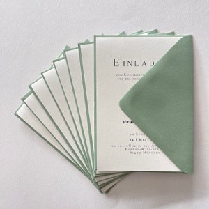 Invitation à la communion, confirmation, cartons d'invitation, cartes de baptême, cartes de communion