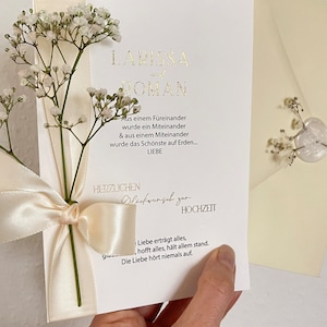 Carte de félicitations de mariage personnalisée | Carte de mariage moderne pour les invités du mariage image 9