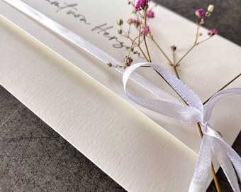 Emballage de bon d'achat Emballage cadeau en espèces Mariage Anniversaire Carte de paiement