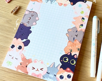 Cat Memo Pad ⋆ A5