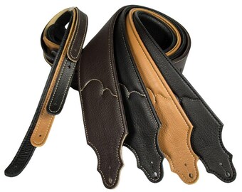 Padded Glove Leather Guitar Strap