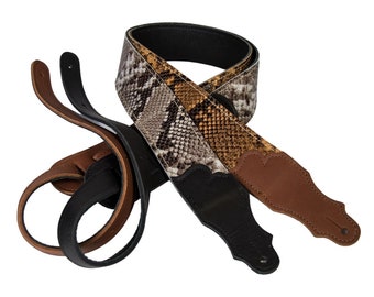 Snakeskin Ball Glove Guitar Strap