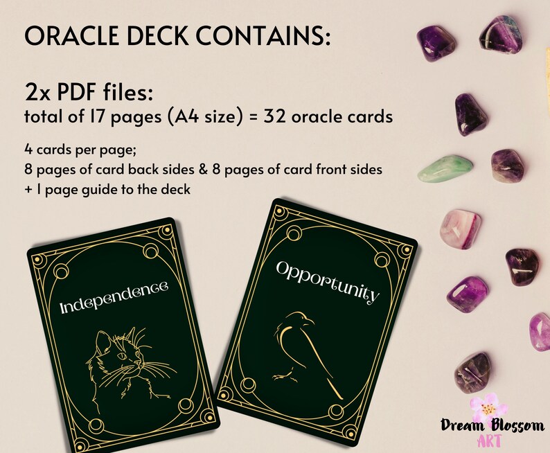 Printable Oracle Deck PDF Digital - Il 794xN.3712902708 Vg1x 