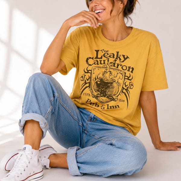 Leaky Cauldron Shirt: Wizarding World Pub Tee