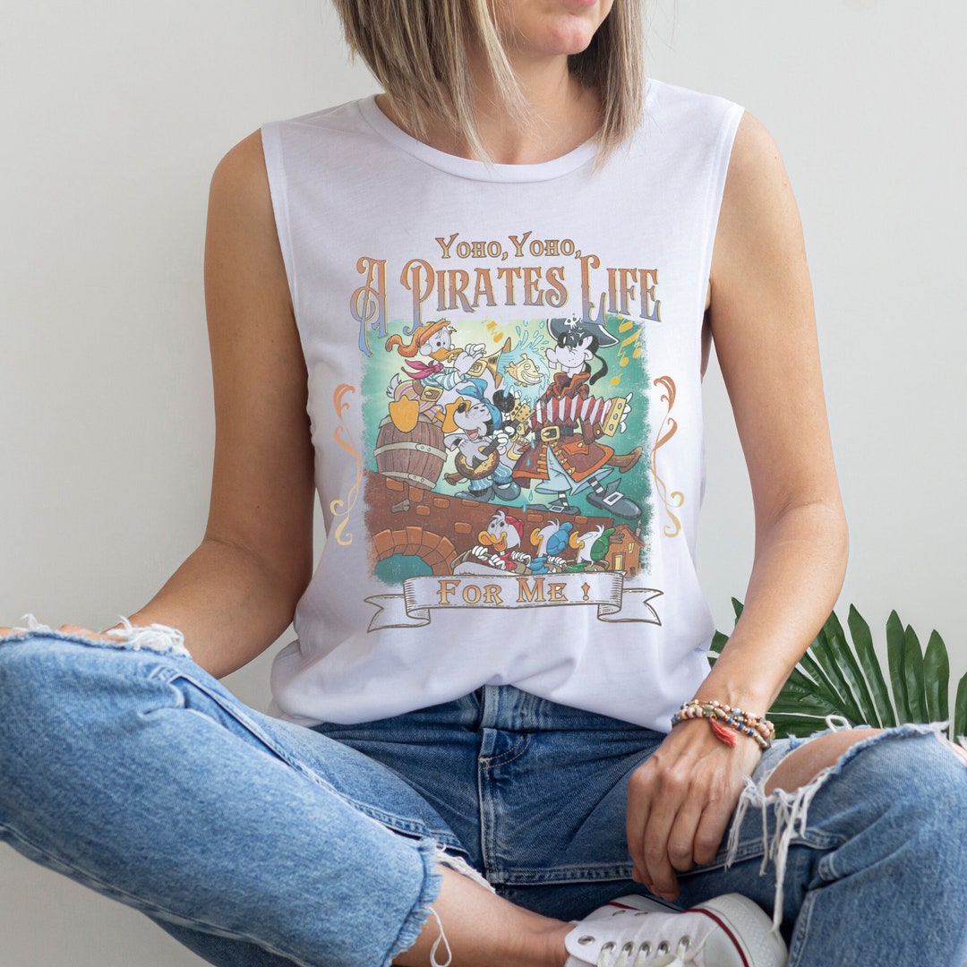 Yoho Yoho, a Pirates Life for Me, Mickey Pirate Shirt, Pirates of