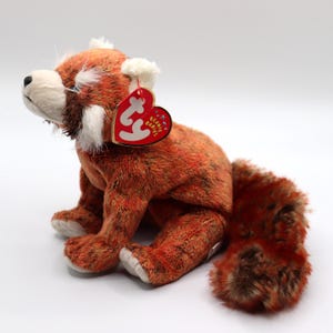 Ty Beanie Baby Rusty the Red Panda (2002) Non Mint TY Plush Toy