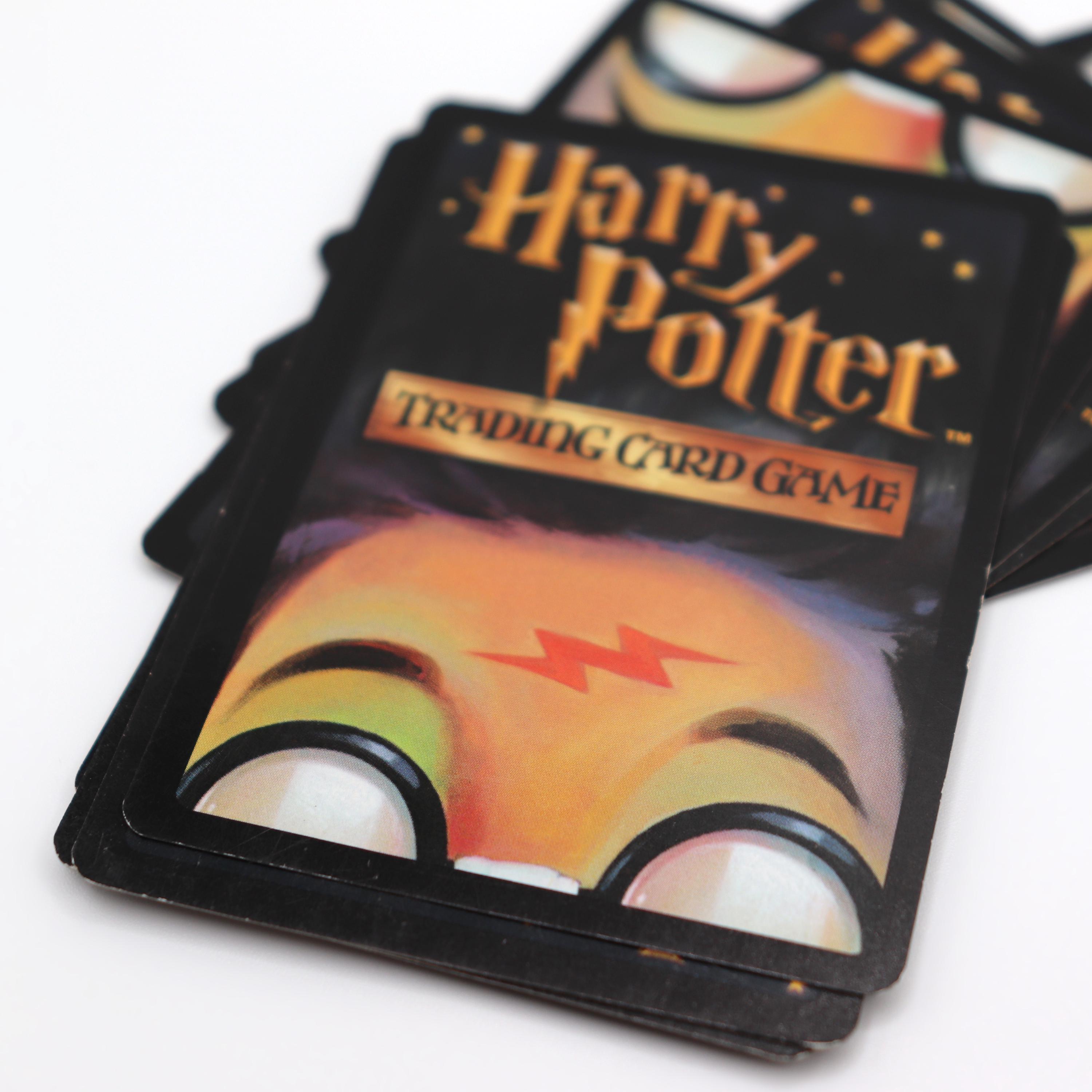 Vintage FRENCH Harry Potter TCG Lot – 140+ Cards, Moderate/heavy