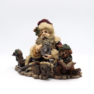 Vintage Boyd’s Bears 'Santa’s Challenge' Christmas Figurine (1994)