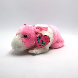 Ty Pinkys Beanie Baby: Rosa the Pink & White Guinea Pig Plush (6 Inch)