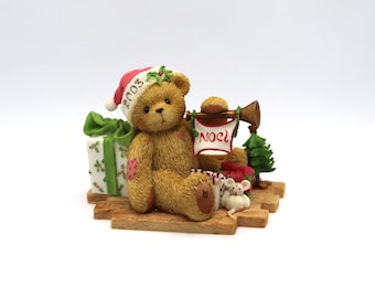 Vintage Cherished Teddies Gerard 2003 Weihnachtsfigurine