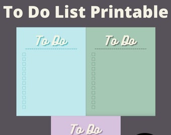 To Do List Template