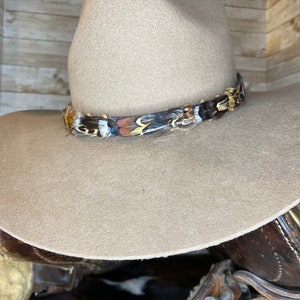 Elegant Pheasant Feather Hat Band - Adjustable, Customizable, Unique Accessory
