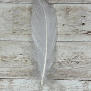 Goose Feathers for Hat Band: 5-6 Inch Craft Embellishments