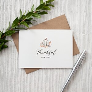 Thankful Cards - Set of 10 -Real Estate Cards - Thankful For You