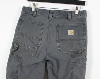 Carhartt Carpenter Pants / Double Knee Trouser / Vintage Utility Workwear