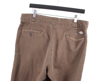 Timmerman broek/vintage Dickies bouw werkkleding Studio Cargo Utility broek/jaren 90 streetwear jeans/34x32