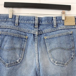 Lee Jean Shorts | Vintage Denim Jorts | Frayed Hem Classic Summer Shorts | 90s Casual Fashion