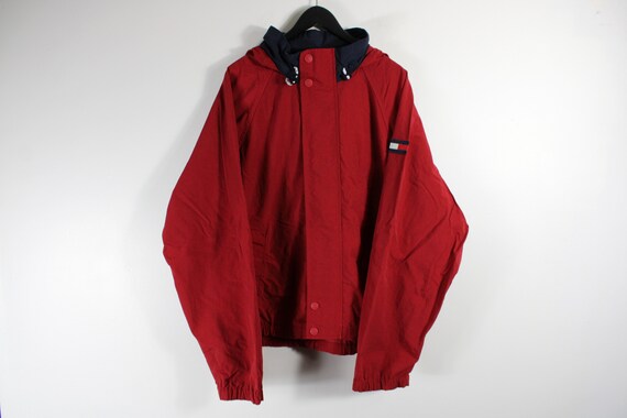 krænkelse pille Tegn et billede Tommy-hilfiger Jacket / Vintage Wind-breaker Coat / 90s - Etsy