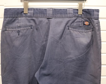 Vintage Dickies 874 Work Pants | Blue Classic Straight-leg