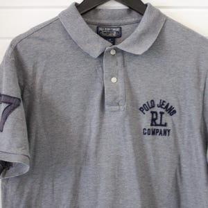 Polo Jeans-Ralph-Lauren Polo Shirt | Vintage 2000s Embroidered Logo Polo | Classic Sport Casual Top
