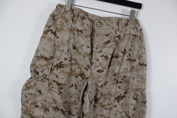 Vintage Camo Pants / Military Green Camouflage Co… - image 2