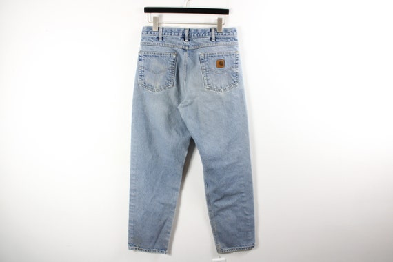 Carpenter Pants / Vintage Carhartt Construction W… - image 3