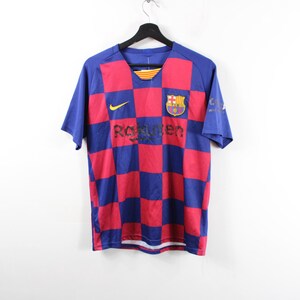 Nike FCB Soccer Jersey / FC Barcelona Shirt / Football Fan Apparel / Barca Team Jersey / Unisex Soccer Top