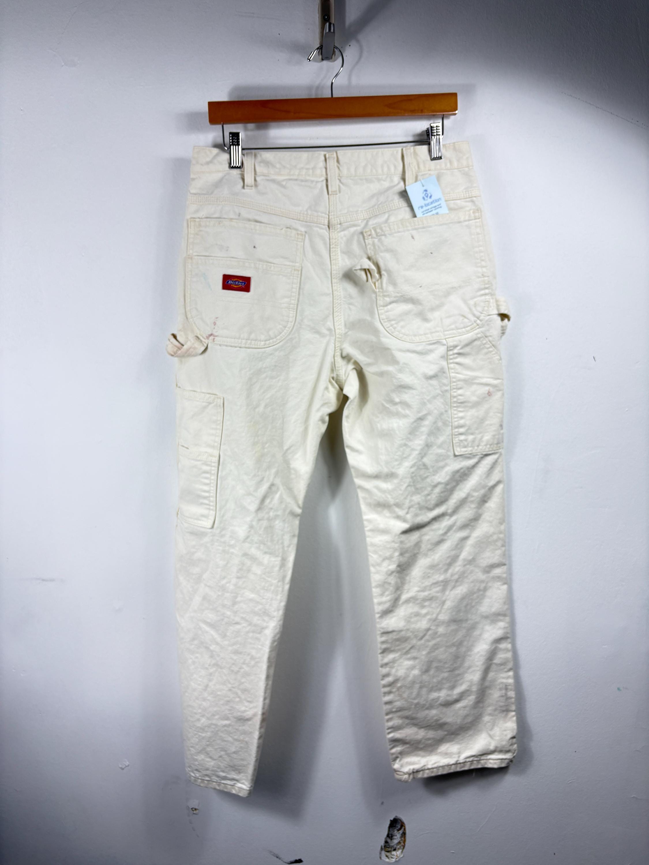 パンツ 70s Vintage Dickies Painter Pants Dickies Painter Pants | Vintage Workwear Cream Utility Trousers