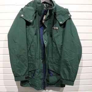 Sierra-Designs Jacket | Vintage 1990s Gore-Tex Hooded Shell Jacket | Outdoor Rain Coat