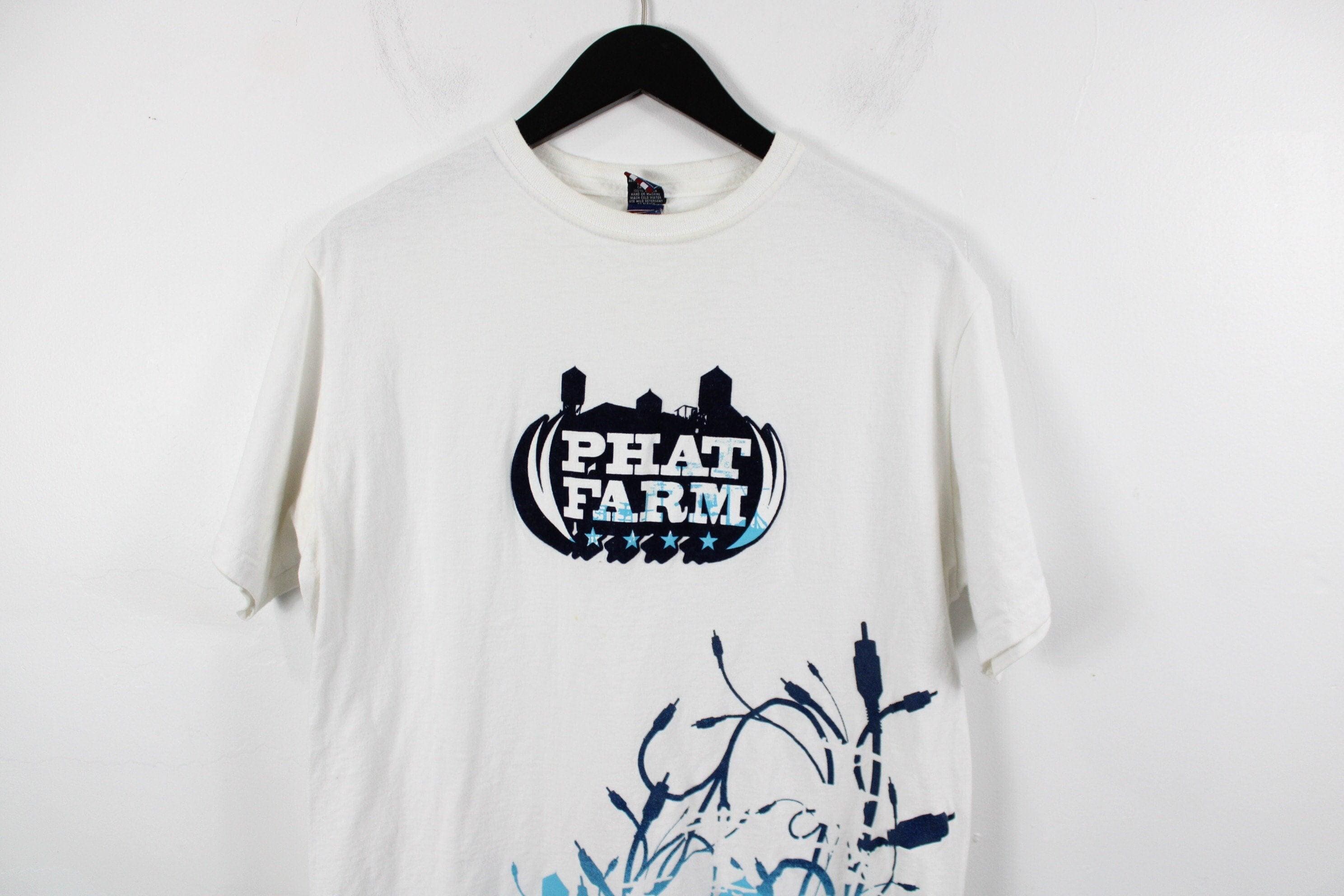 レアビンテージphatfarmメッシュゲームシャツセットアップhiphop