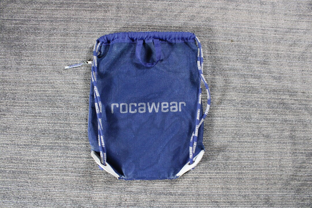 Roca-wear String-bag / 90s-2000s Vintage Backpack / Y2K Hip-hop ...