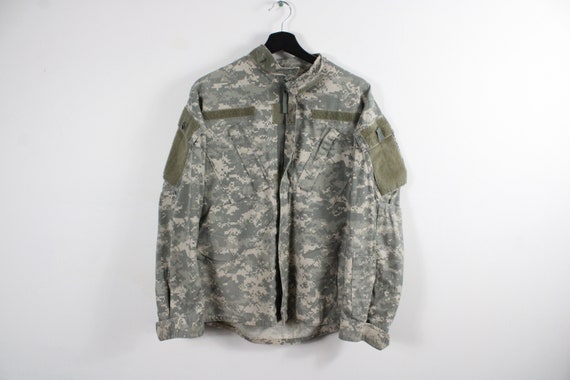 Digital Camo Jacket U.S. Army Fatigue Camouflage Coat Military Surplus Vintage Special Purpose Etsy