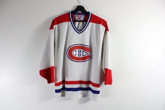 Vintage NHL (CCM) - Edmonton Oilers Hockey Jersey 1990s Large