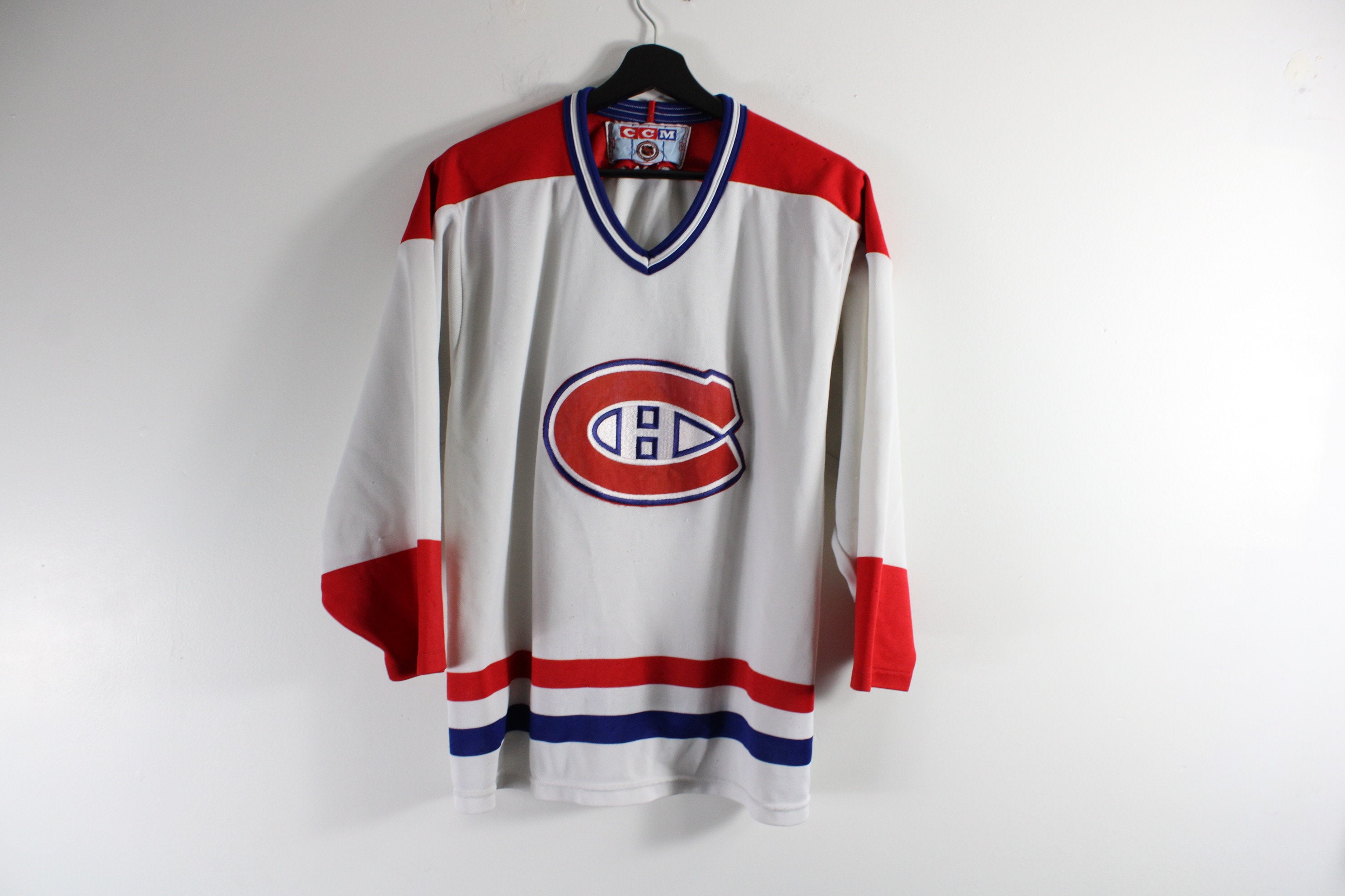 Montreal Habs Vintage Early 1950's Knit Hockey Jersey