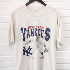 T-shirt New York Yankees | Vintage jaren 90 honkballer graphic T-shirt | MLB-sportkleding