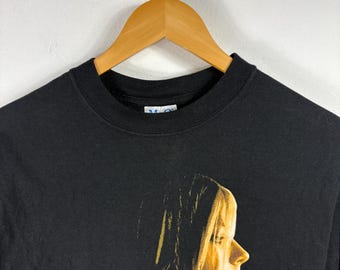 Koszulka Avril-Lavigne | Koszulka z grafiką zespołu z trasy koncertowej po Ameryce Północnej z 2005 roku | Gadżety z koncertów rockowych